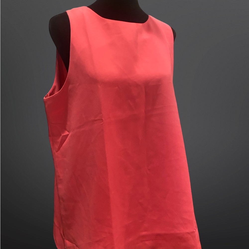LOFT Coral Sleeveless Top